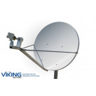 VIKING P-120KUE Eutelsat Approved 1.2M Prodelin TX/RX Ku-Band VSAT Antenna (Prodelin Series 1135)