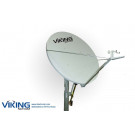 VIKING P-120XC Prodelin Series 1134 1,2M X-диапазон VSAT Tx/Rx Передающая Приемная Антенна