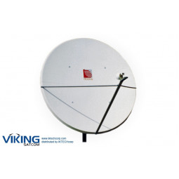 VIKING P-240KUIE4 Prodelin 2,4 метровая Ku диапазон TX RX VSAT передающая приемная антенна (Prodelin Series 1244)