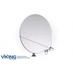 VIKING P-380KU 3,8 medidor de Banda Ku Lineal TX RX VSAT de Transmisión y recepción de la Antena (Prodelin de la Serie 1385)