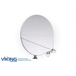 VIKING P-380KU de 3,8 mètres de Bande Ku Linéaire TX RX VSAT Transmettre Antenne de réception (Prodelin Série 1385)