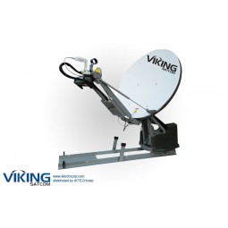 VIKING VS-098MVSATKU 0,98 Medidor Montada en el Techo de Auto-Punto de la Banda Ku TX/RX VSAT de Transmisión/recepción de la Antena