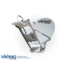 VIKING VS-120MVSAT_KU_SNG de 1,2 Metros Montada en el Techo de Auto-Punto de la Banda Ku TX/RX VSAT SNG de Transmisión/recepción de la Antena