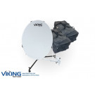 VIKING VS-120QD6LS-KU 1,2 Medidor Rápido de Implementar Mochila VSAT Tx/Rx de Transmisión/recepción de la Antena del Sistema de