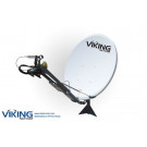 VIKING VS-120SPORTKU de 1,2 Mètre Semi Portable, Poteau, l'Auto-Point de l'Antenne