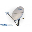 VIKING VS-180NAV Compteur Motorisée Double Axe de réception/transmission (Tx/Rx) C-Bande Circulaire Antenne VSAT