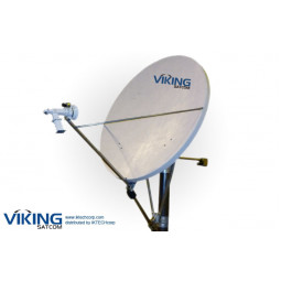 VIKING VS-180NAV Meter Motorized Dual Axis Receive/Transmit (Tx/Rx) C-Band Circular VSAT Antenna