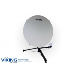 VIKING VS-180QD de 1,8 Mètre de Bande Ku Rx/Tx Rapide à Déployer un Système d'Antennes