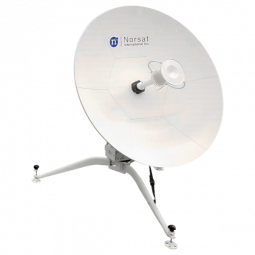 WFM090KU-RC Norsat WAYFARER 0,9m Ku-Band Manual Flyaway Antenna