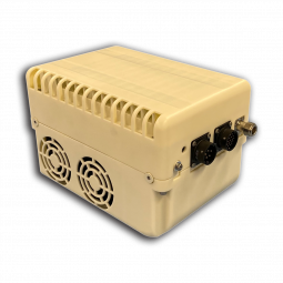 NJT5874 New Japan Radio 60W X-Band (7,9 to 8,4 GHz) Block Up Converter BUC N-Type Connector Input