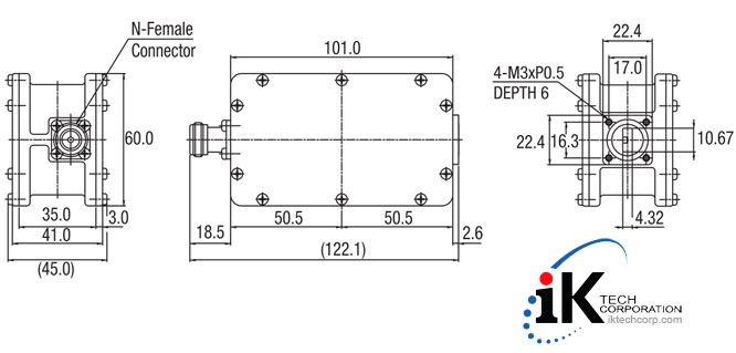 Norsat KA-BAND LNB F or N Type Connector Input 9000H Series PLL