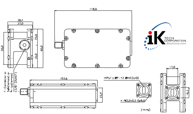 Norsat KA-BAND LNB F or N Type Connector Input 9000HD Series PLL