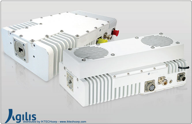 Agilis ALB 128 Series 4W/6W/8W BUC (Block Up Converter) Ku-Band N Input Connector Frequency Image Picture