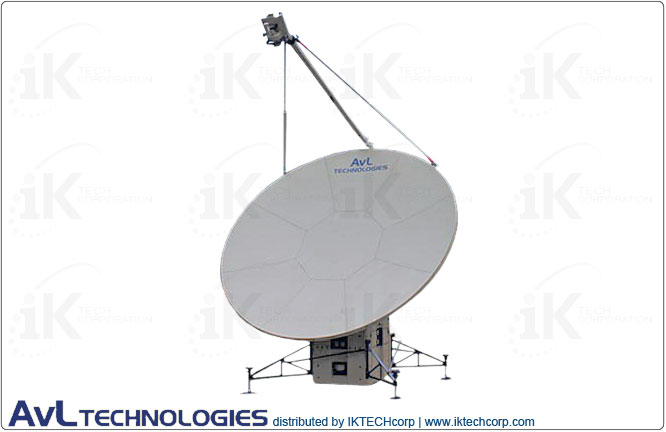 AvL 2020FA 2.4m SNG Motorized Quad-Band FlyAway Antenna 2-port Ka-Band Commercial Product Picture, Price, Image, Pricing