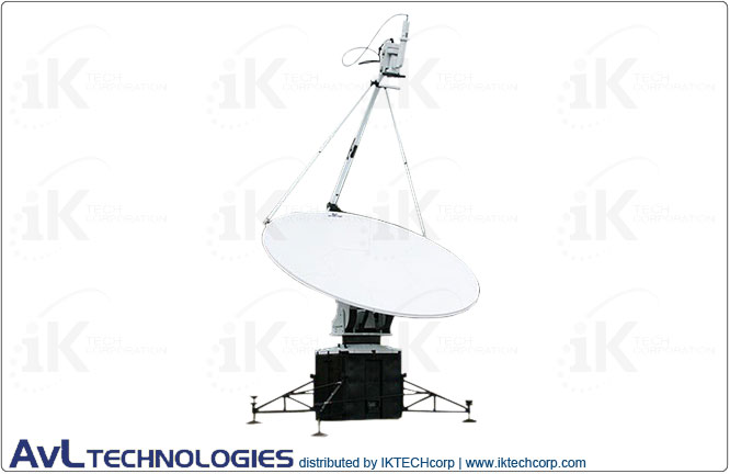 AvL 2020FA 2.0m SNG Motorized Quad-Band FlyAway Antenna 2-port C-Band Product Picture, Price, Image, Pricing