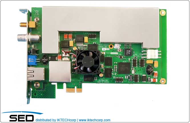 SED Systems Decimator D3 Card Digital Spectrum Analyzer