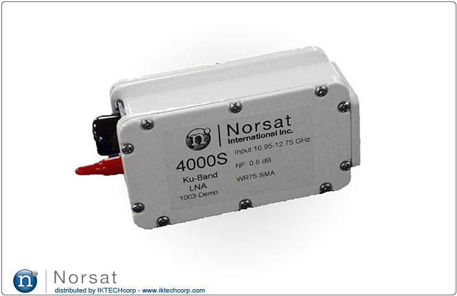 Norsat 4000 Ku-BAND Low Noise Amplifier LNA F Type Connector Input Series Picture Product Image Price
