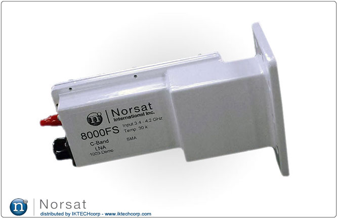 Norsat 8000 C-BAND Low Noise Amplifier LNA F Type Connector Input Series Product Image Picture Price