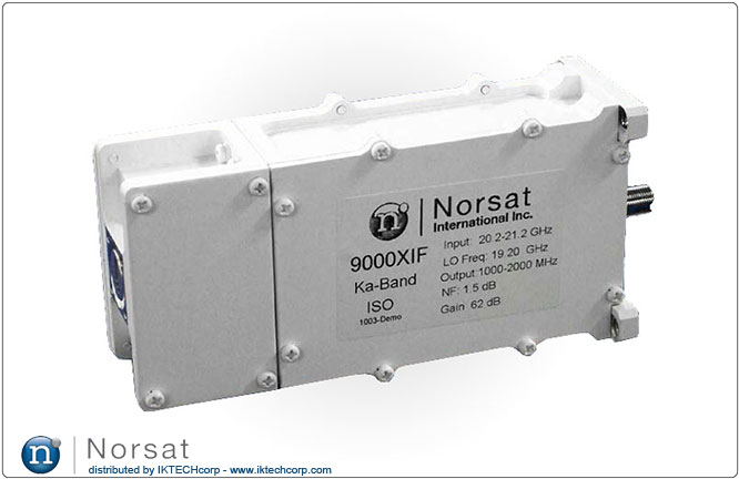 Norsat KA-BAND LNB F or N Type Connector Input ISO 9000XI Series External Reference Product Picture, Image, Price, Pricing