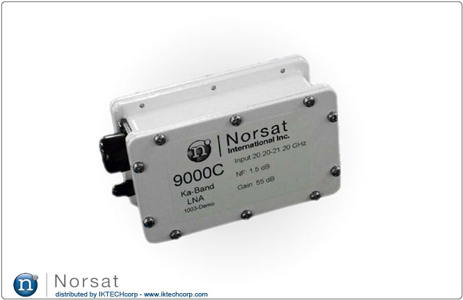 Norsat 9000 Ka-BAND Low Noise Amplifier LNA S Type Connector Input Series Product Image Picture Price