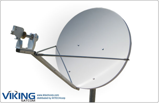 VIKING P-120KUE EUTELSAT PRODELIN TYPE APPROVED 1.2M KU-BAND VSAT ANTENNA WITH WIDEBAND TX/RX LINEAR POLARIZED FEED  Product Picture, Price, Image, Pricing