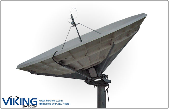 VIKING P-380HW 3.8 Meter High-Wind C-Band Circular TX RX VSAT Transmit Receive Antenna Product Picture, Price, Image, Pricing
