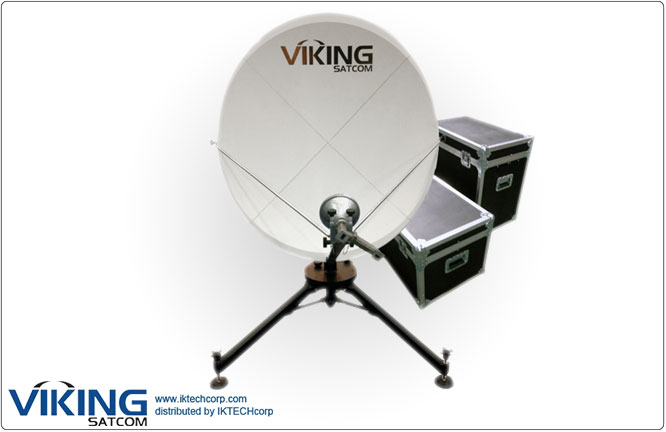 VIKING VS-120QD4SMCTH-KU 1.2 Meter Quick-Deploy VSAT Tx/Rx Transmit/Receive Antenna System Product Picture, Price, Image, Pricing