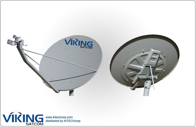 VIKING VS-120TX INTELSAT TYPE APPROVED 1.2M KU-BAND VSAT ANTENNA WITH WIDEBAND TX/RX LINEAR POLARIZED FEED  Product Picture, Price, Image, Pricing