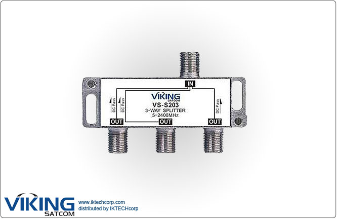 VIKING VS-S203P1 3 Port L-Band Satellite Splitter Product Picture, Price, Image, Pricing