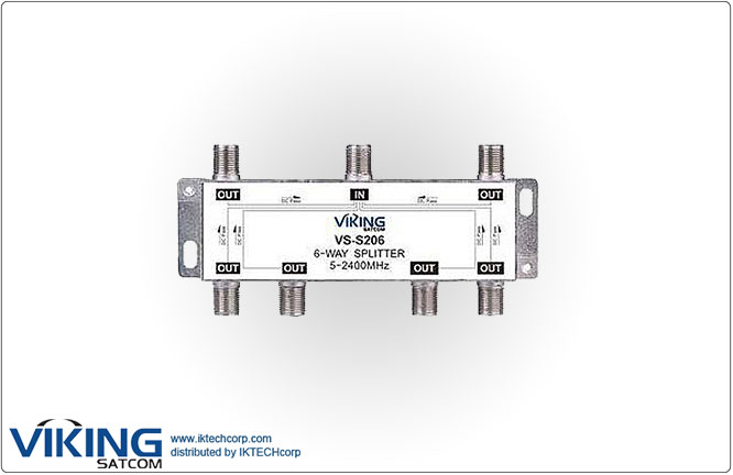 VIKING VS-S206 6 Port L-Band Satellite Splitter Product Picture, Price, Image, Pricing
